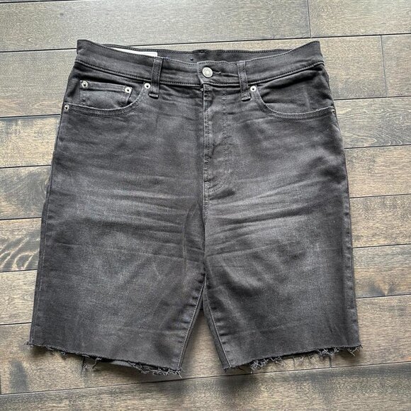 Gap Bermuda Highrise Jean Shorts - Picture 2 of 2